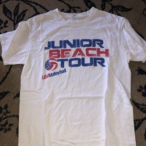 Junior beach tour beach volleyball shirt